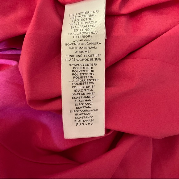 Aidan Mattox Watermelon Cowl Neckline Fit & Flare Dress, Size 14 NWT $195 - Picture 9 of 12